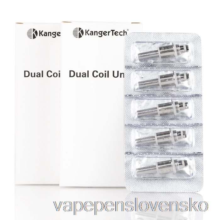 Kanger Dual Unit Náhradné Cievky 1,0ohmové Cievky Vape Bez Nikotinu